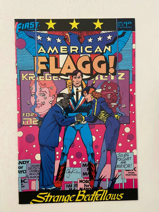 AMERICAN FLAGG #19 NM-