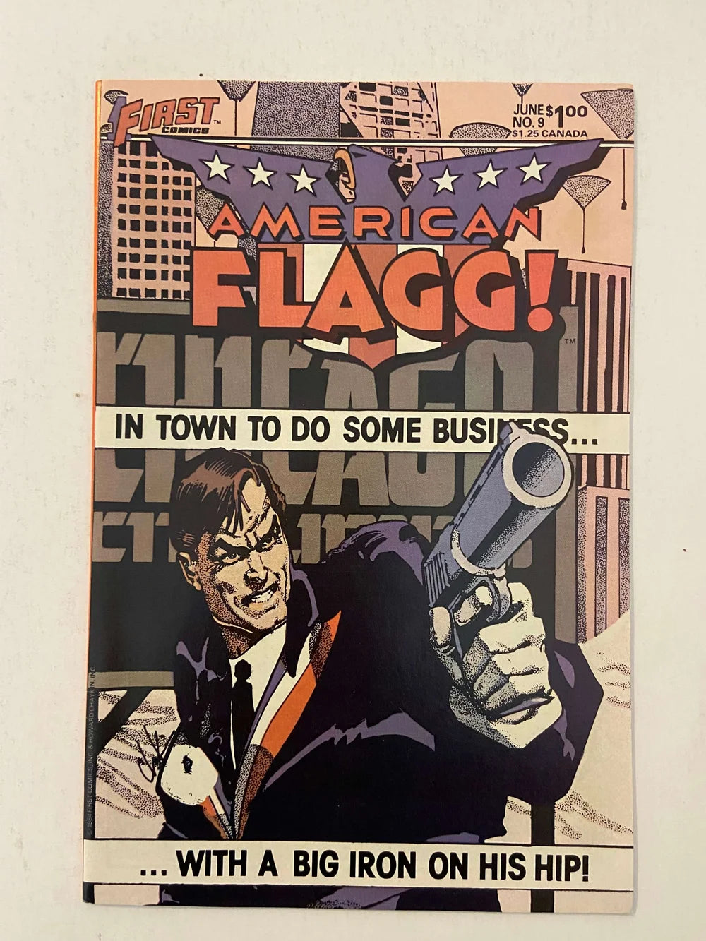 AMERICAN FLAGG #9 NM-