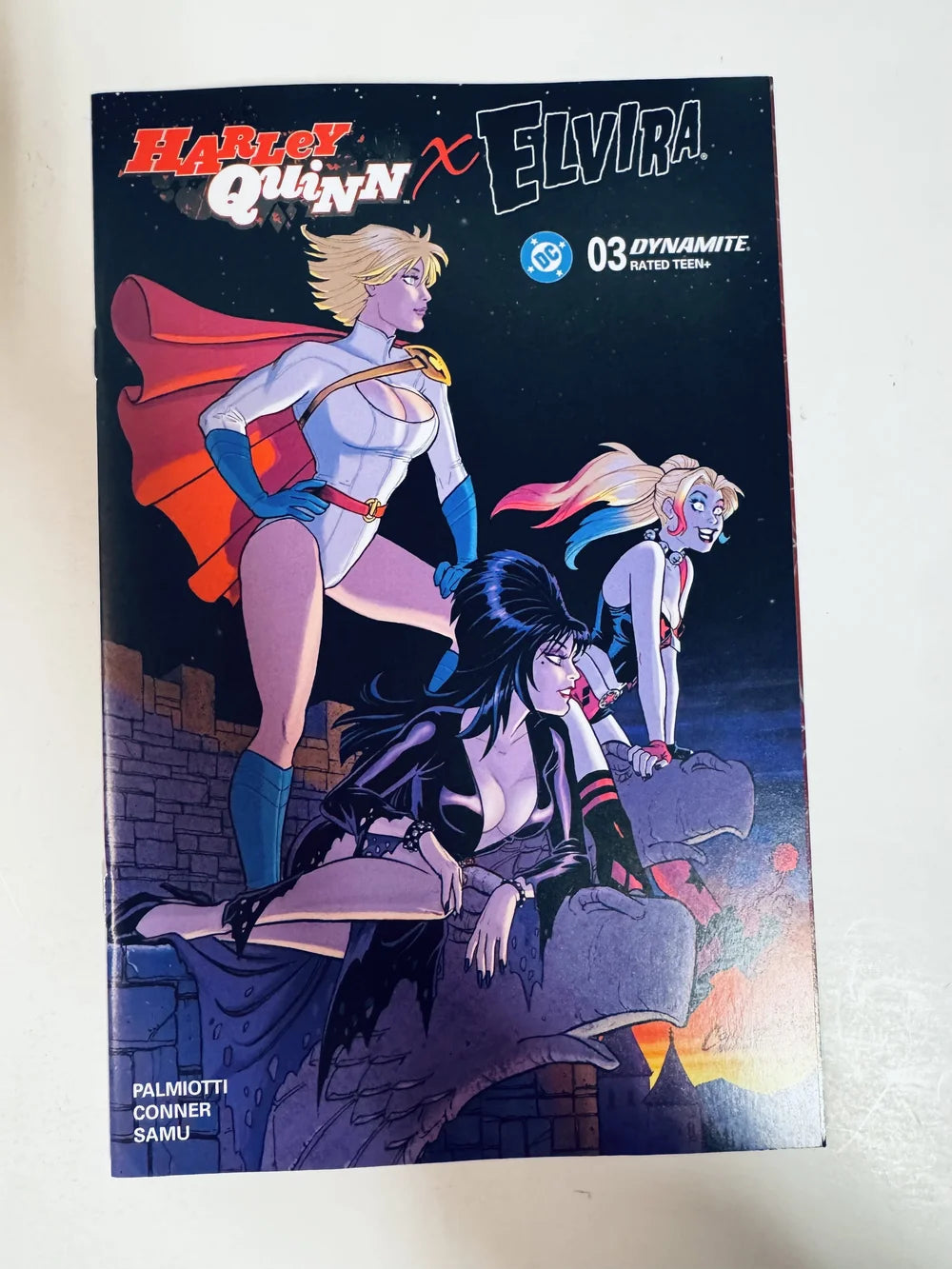 HARLEY QUINN X ELVIRA #3 NM 1:10 Amanda Conner Variant