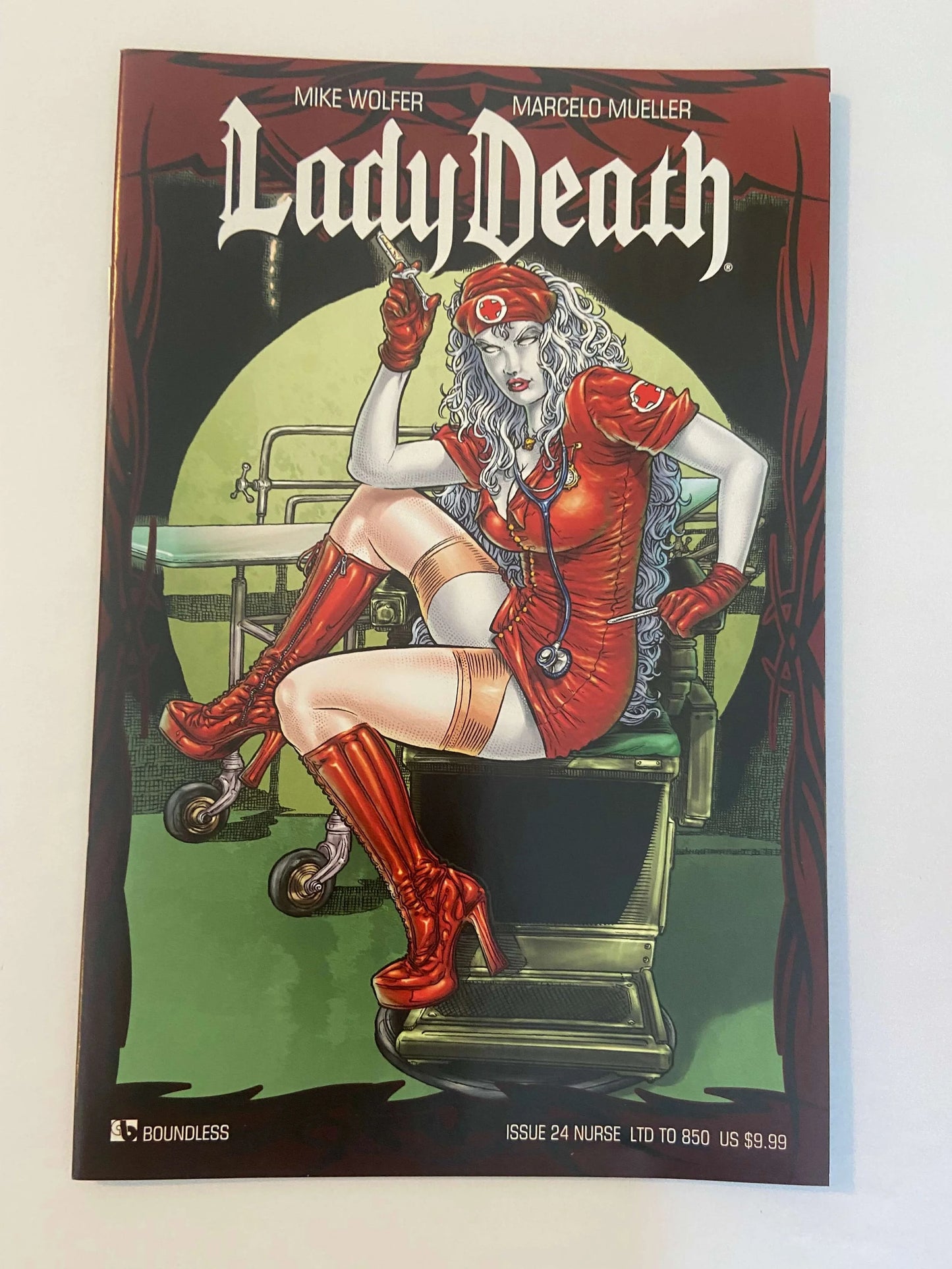 LADY DEATH #24 NM Little Red Dead Variant LTD 850