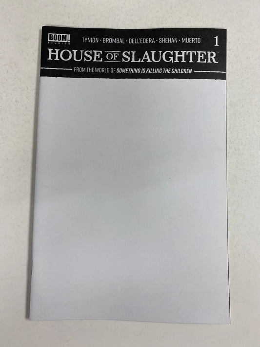 HOUSE OF SLAUGHTER #1 NM  Blank Variant