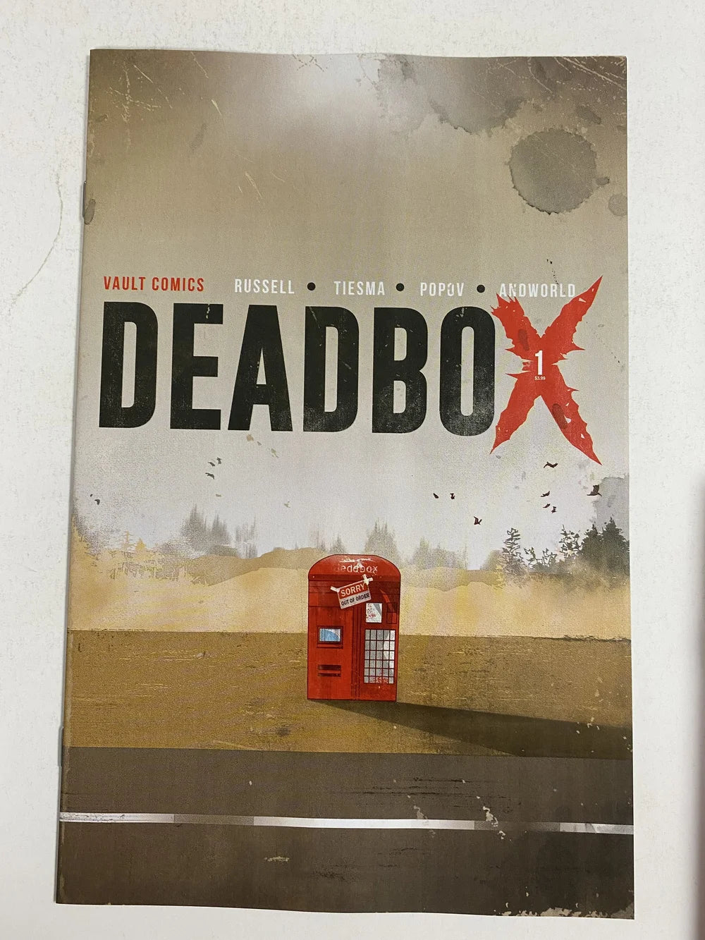 DEADBOX #1 NM 2nd Print Variant