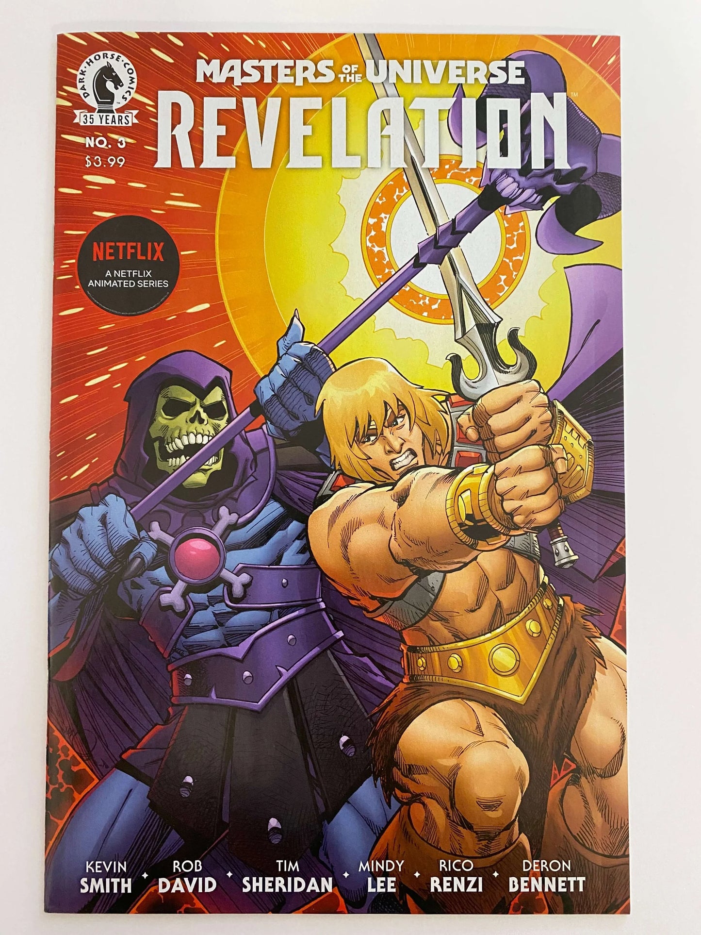 MASTERS OF THE UNIVERSE Revelation #3 NM Walt Simonson B Variant