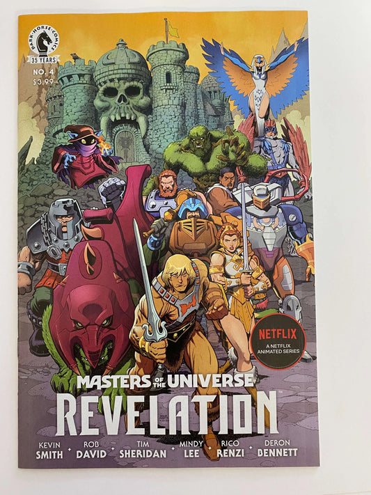 MASTERS OF THE UNIVERSE Revelation #4 NM Arthur Adams B Variant