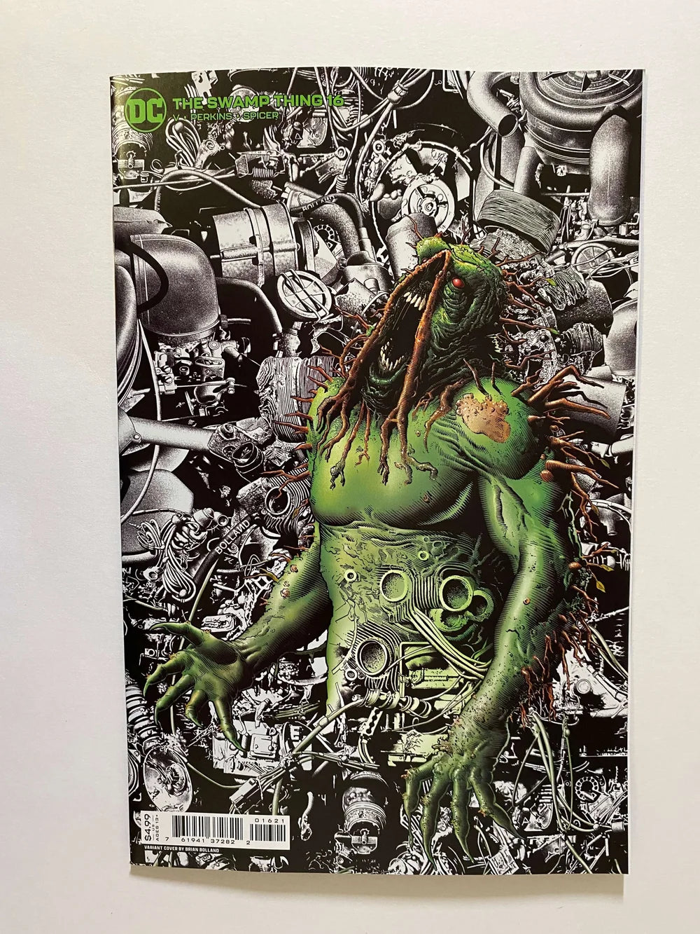 SWAMP THING #16 Vol 7 NM Brian Bolland Variant