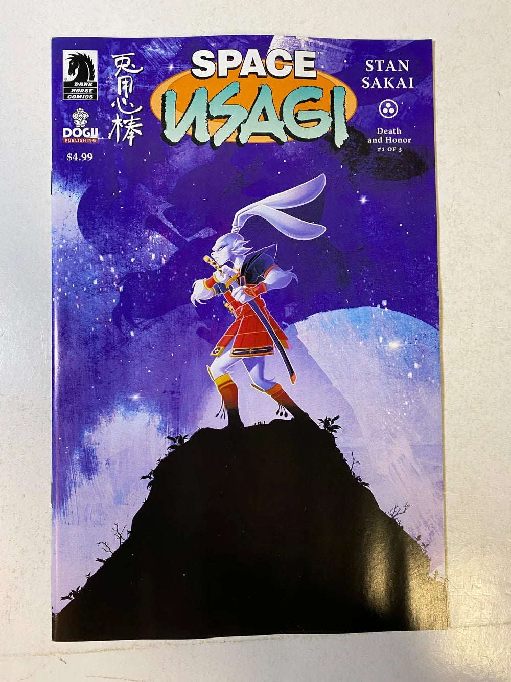 SPACE USAGI Death and Honor #1 NM (IDW)