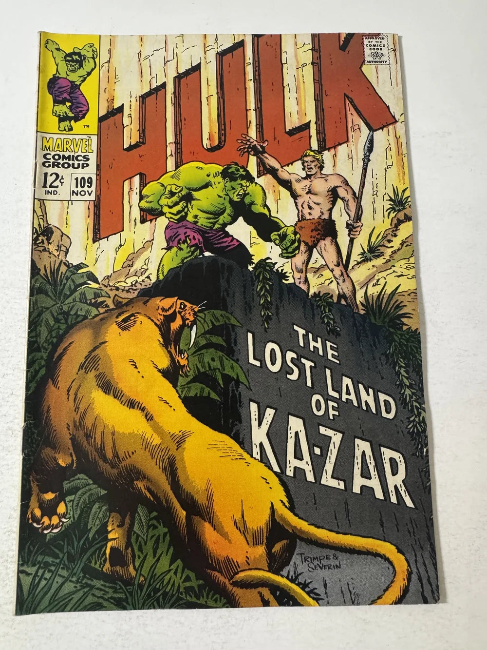 INCREDIBLE HULK #109 FN/VF
