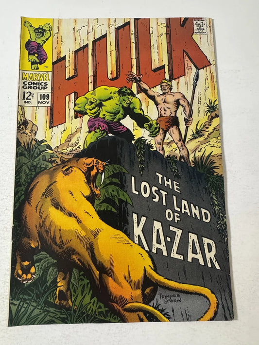 INCREDIBLE HULK #109 FN/VF