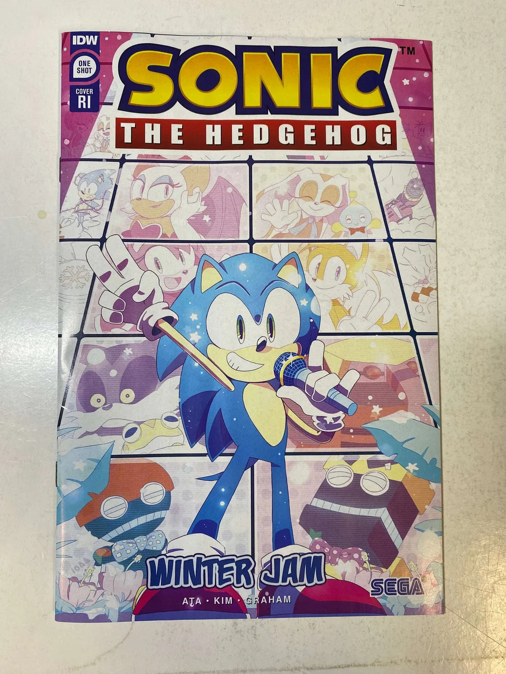 SONIC THE HEDGEHOG Winter Jam NM 1:15 Variant