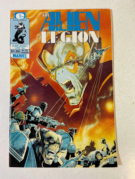 THE ALIEN LEGION #2 NM