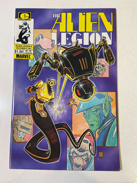 THE ALIEN LEGION #5 NM-