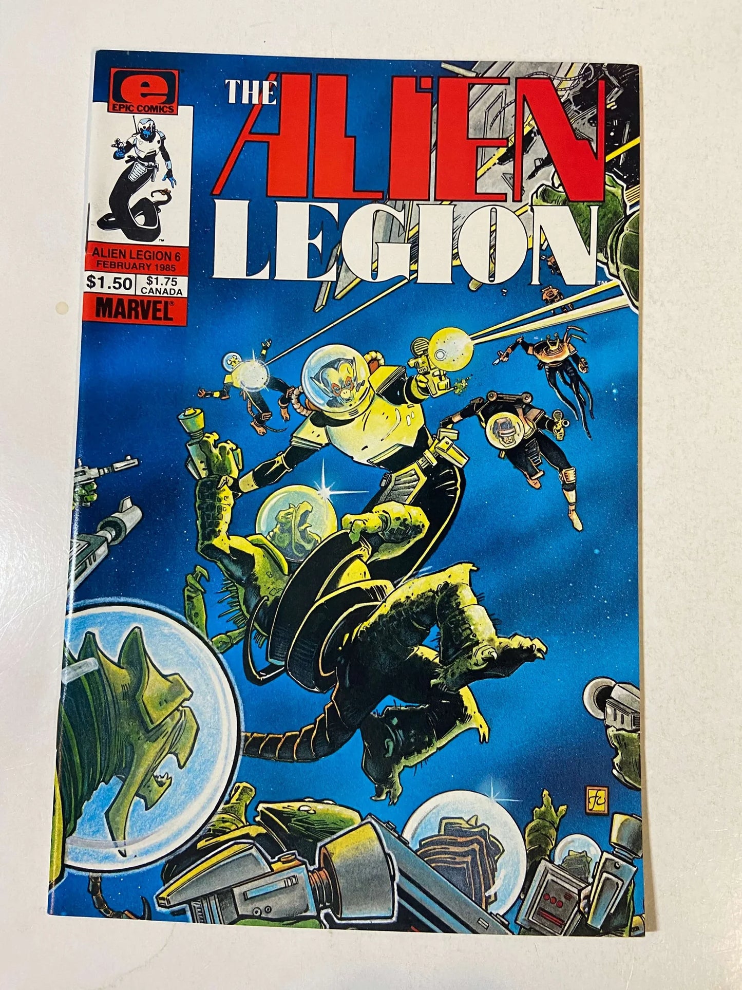 THE ALIEN LEGION #6 NM