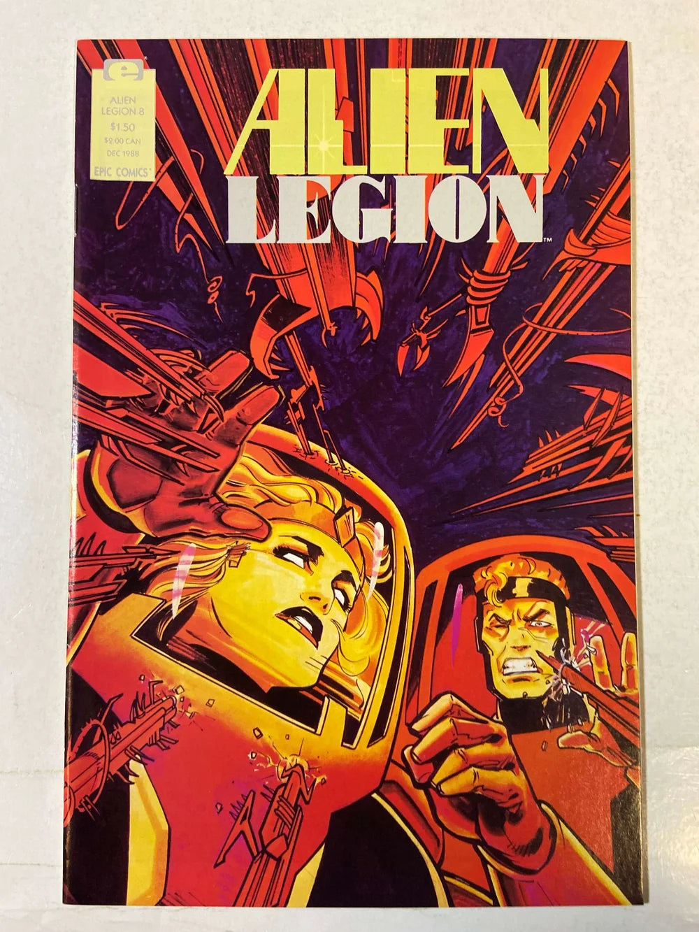 ALIEN LEGION #8 Vol 2 NEWSSTAND