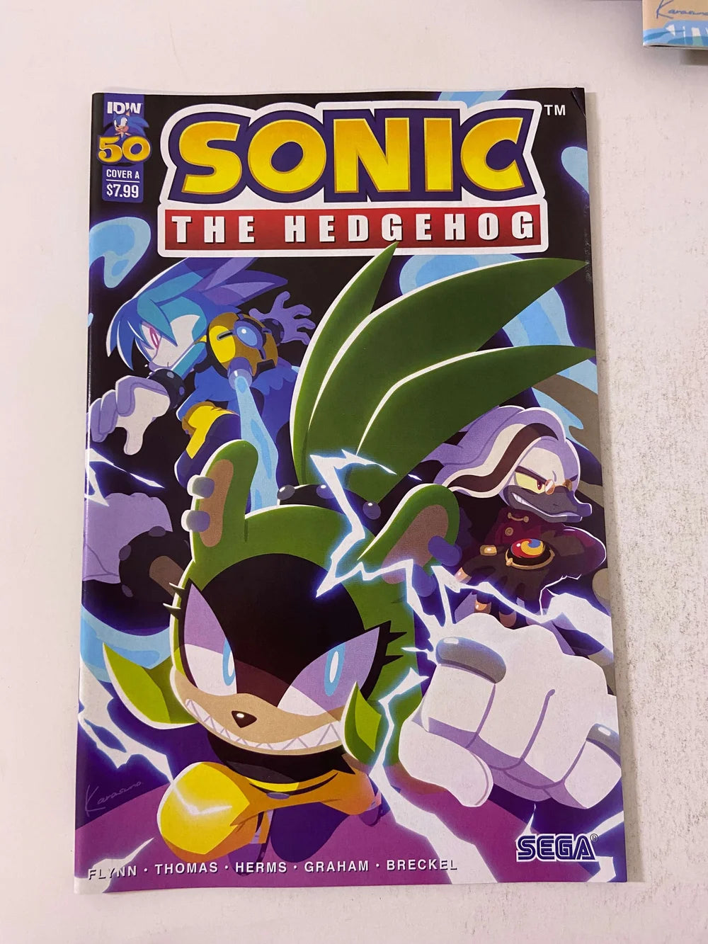 SONIC THE HEDGEHOG #50 NM