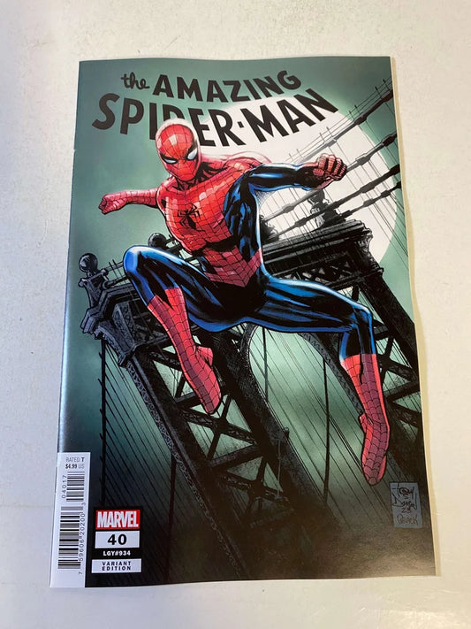 AMAZING SPIDER-MAN #40 Vol 6 NM 1:25 Tony Daniel Variant