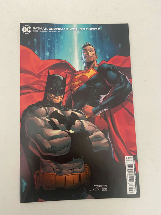 BATMAN SUPERMAN WORLD'S FINEST #2 NM 1:50 Jorge Jimenez Variant