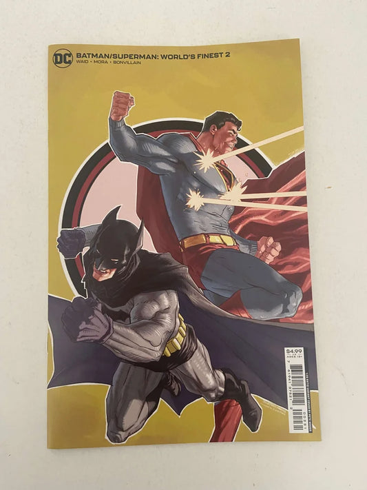 BATMAN SUPERMAN WORLD'S FINEST #2 NM 1:25 Pete Woods Variant
