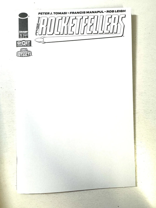 THE ROCKETFELLERS #1 NM Blank Variant