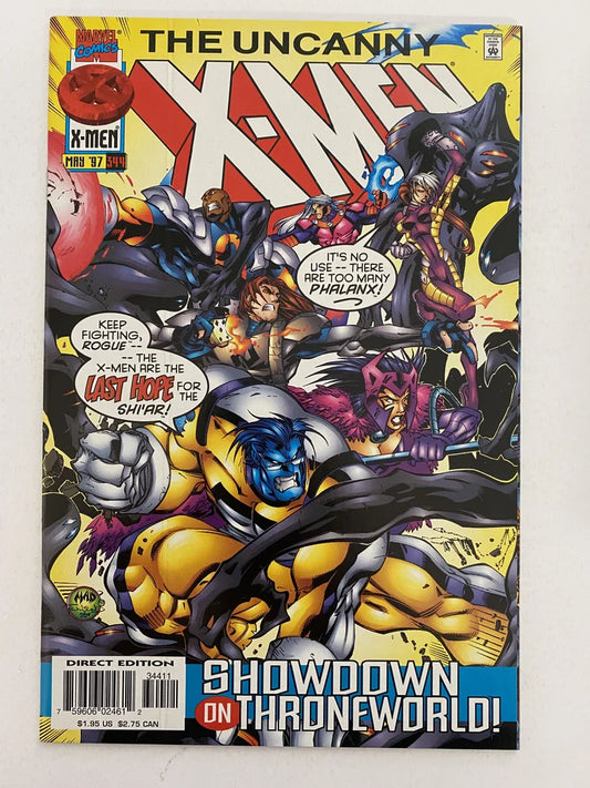 UNCANNY X-MEN #344 NM Joe Madureira Cover