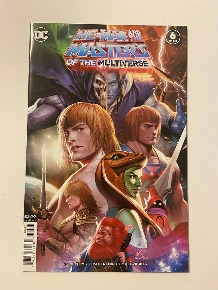 HE-MAN AND THE MASTERS OF THE MULTIVERSE #6 NM Lee InHyuk Cover