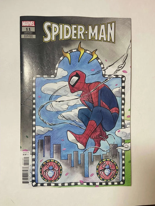 SPIDER-MAN #11 Vol 4 NM Peach Momoko Variant