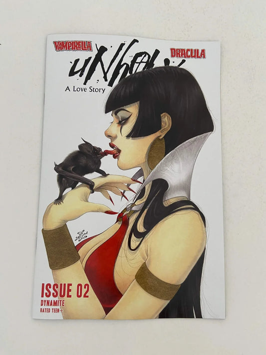 VAMPIRELLA DRACULA UNHOLY #2 NM Lacchei Variant