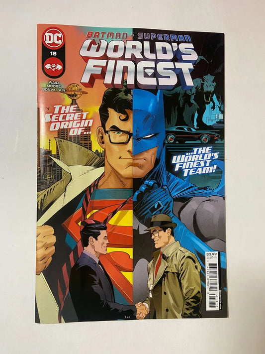 BATMAN SUPERMAN WORLD'S FINEST #18 NM Dan Mora Cover