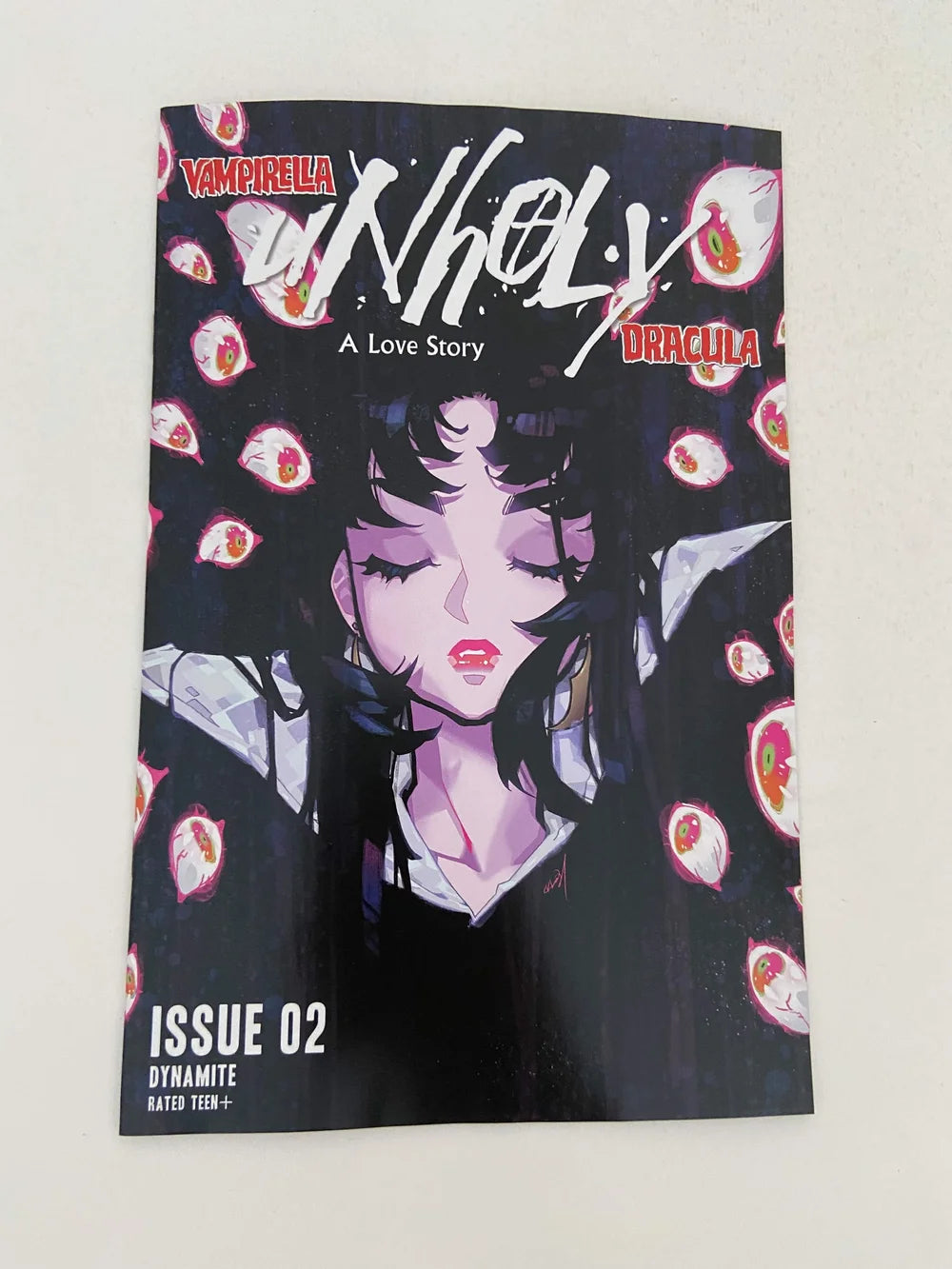 VAMPIRELLA DRACULA UNHOLY #2 NM Rose Besch B Variant