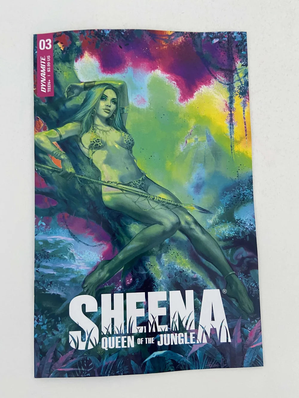 SHEENA QUEEN OF THE JUNGLE #3 NM Lucio Parrillo Ultraviolet Variant