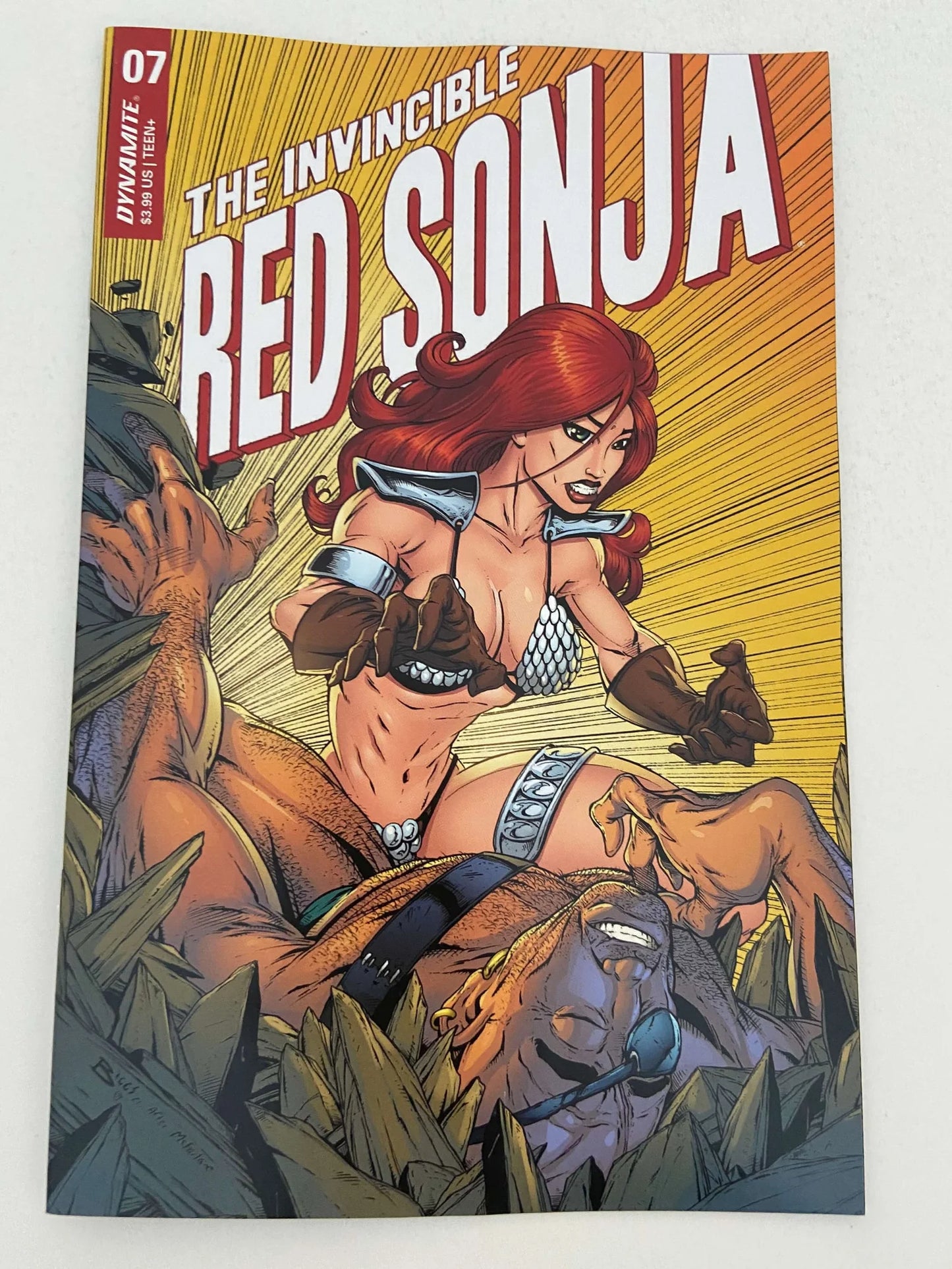 INVINCIBLE RED SONJA #7 NM McFarlane Homage Variant