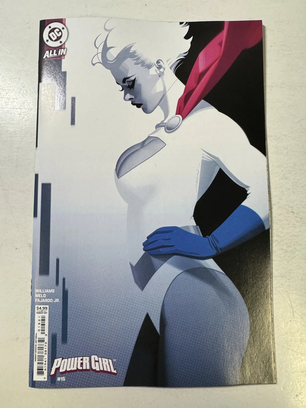 POWER GIRL #15 Vol 3 NM Jeff Dekal Variant