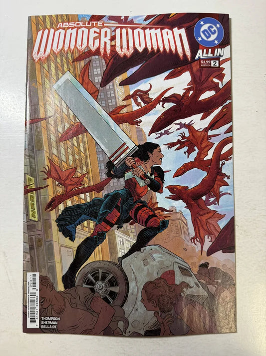 ABSOLUTE WONDER WOMAN #2 NM 1st Print