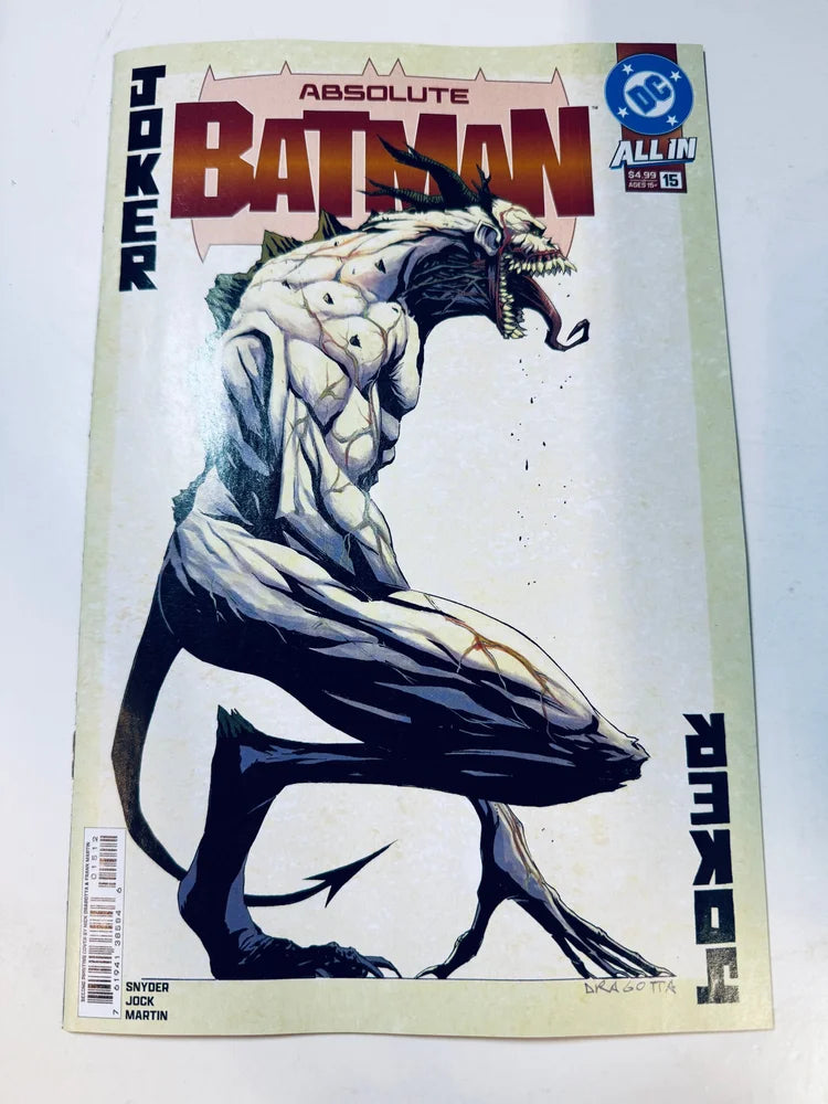 ABSOLUTE BATMAN #15 NM 2nd Print Variant