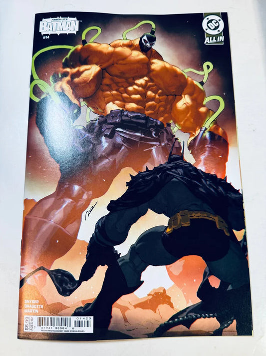 ABSOLUTE BATMAN #14 NM 2nd Print Gerald Parel Variant