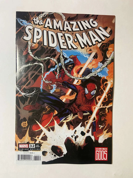 AMAZING SPIDER-MAN #32 Vol 6 NM Adam Kubert Variant