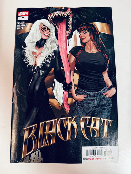 BLACK CAT #7 Vol 4 NM Adam Hughes Cover