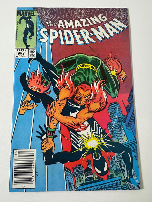 AMAZING SPIDER-MAN #257 VF/NM NEWSSTAND 1ST APPEARANCE