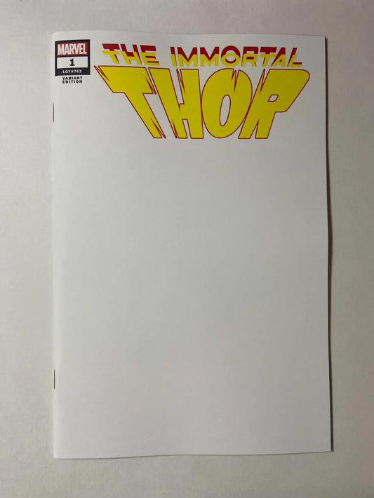 IMMORTAL THOR #1 NM Blank Variant
