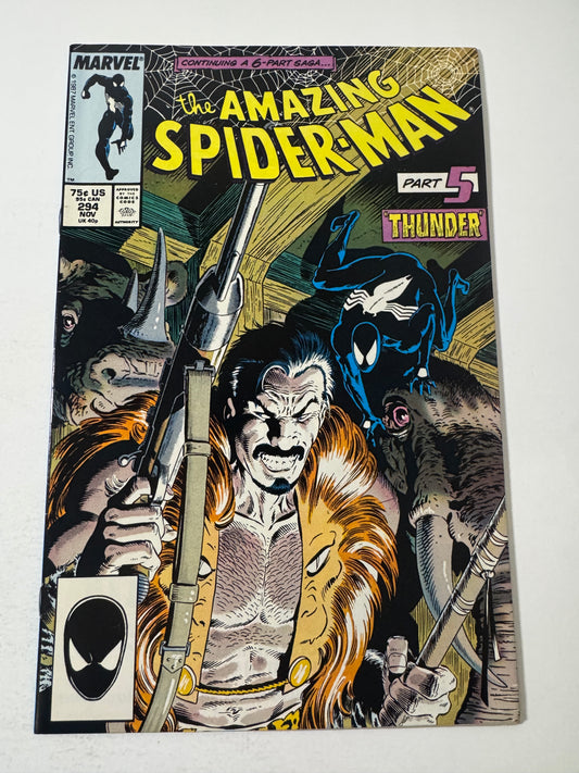 AMAZING SPIDER-MAN #294 NM- Mike Zeck Cover