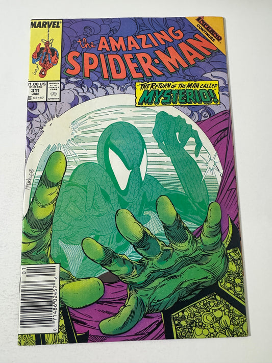 AMAZING SPIDER-MAN #311 VF/NM Todd McFarlane Cover NEWSSTAND