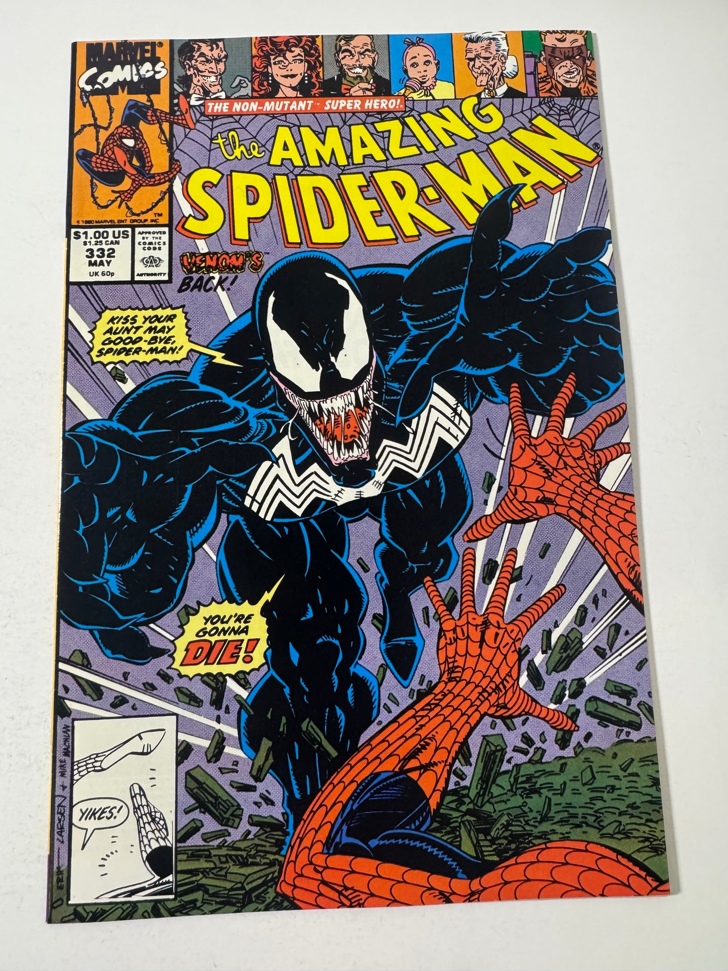 AMAZING SPIDER-MAN #332 NM-