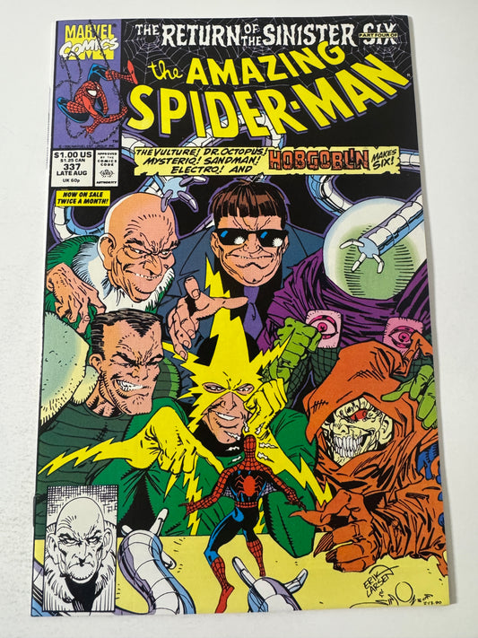AMAZING SPIDER-MAN #337 NM- 1ST APPEARANCE