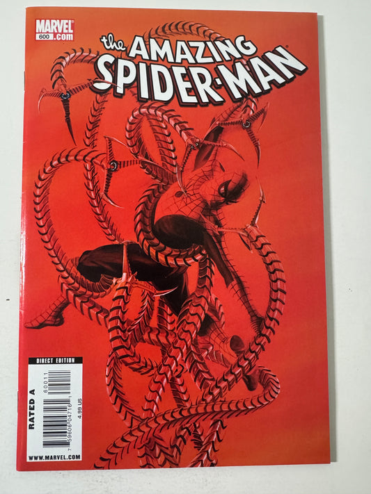 AMAZING SPIDER-MAN #600 NM- Alex Ross Cover