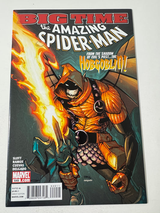AMAZING SPIDER-MAN #649 NM 1ST APPEARANCE