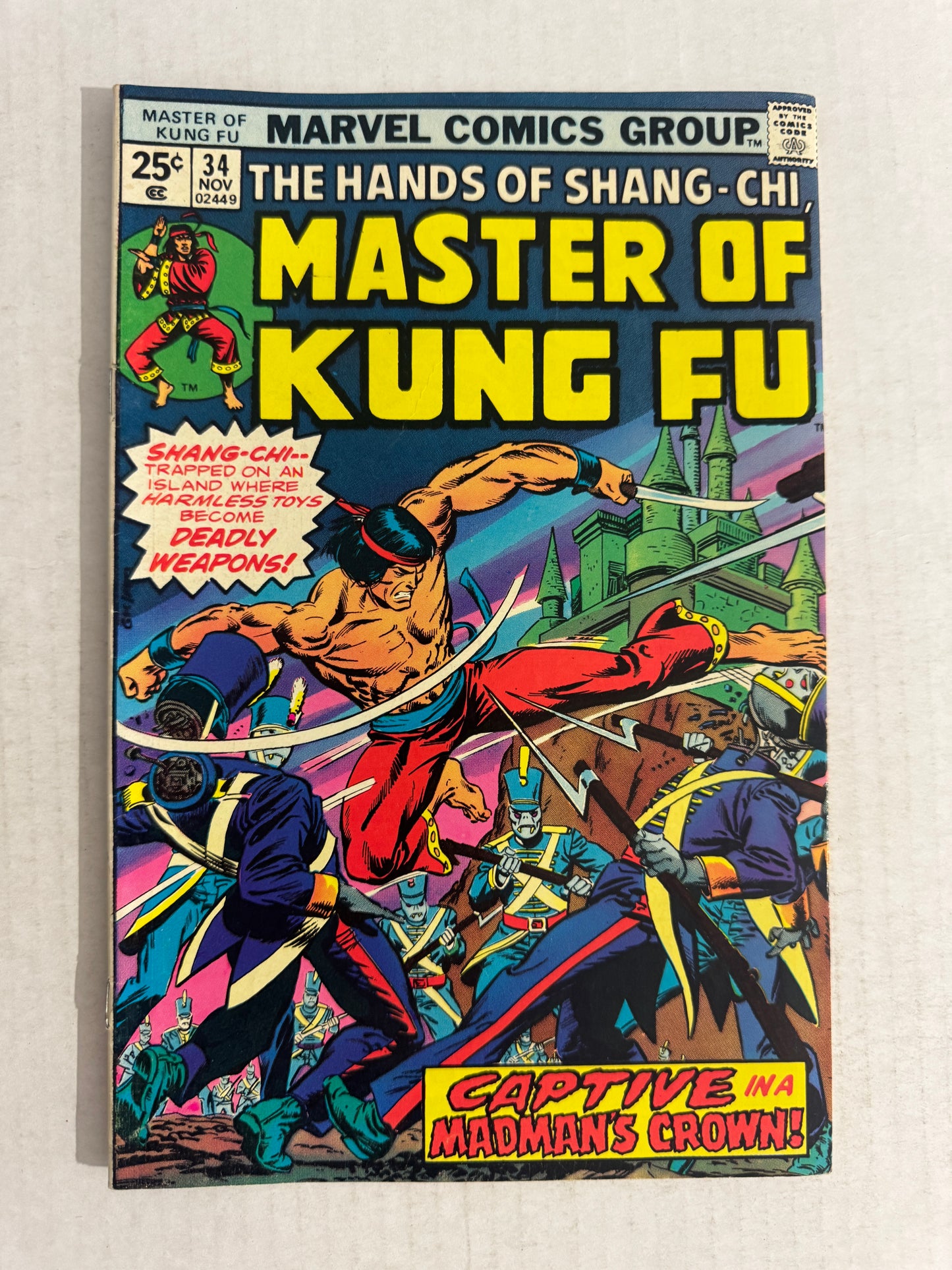 MASTER OF KUNG FU #34 FN+