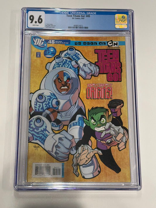 TEEN TITANS GO! #45 CGC 9.6