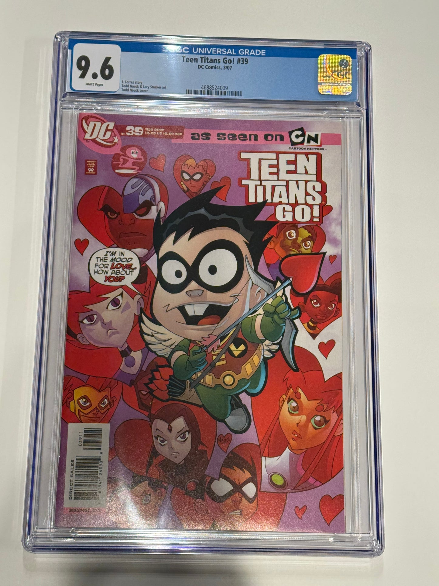 TEEN TITANS GO! #39 CGC 9.6