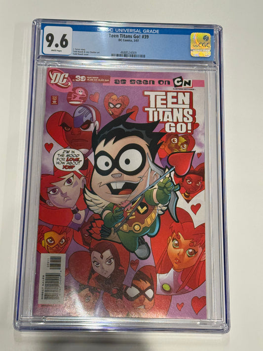 TEEN TITANS GO! #39 CGC 9.6