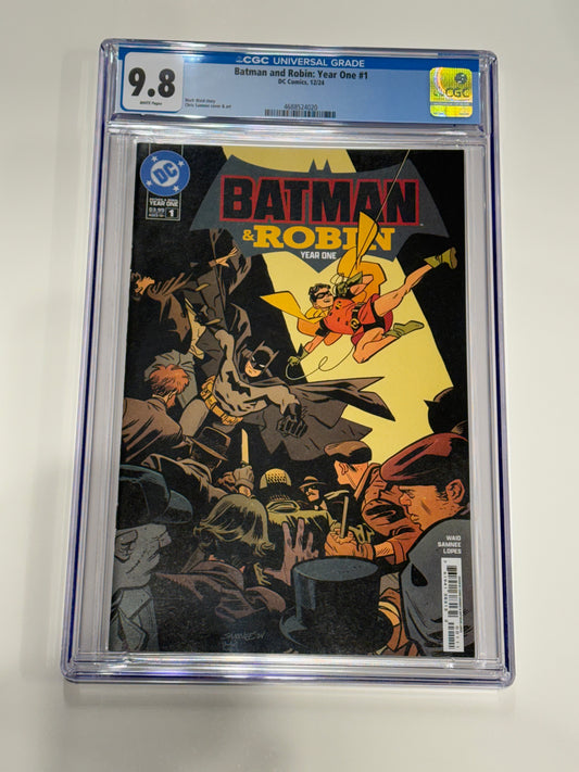 BATMAN & ROBIN Year One #1 CGC 9.8