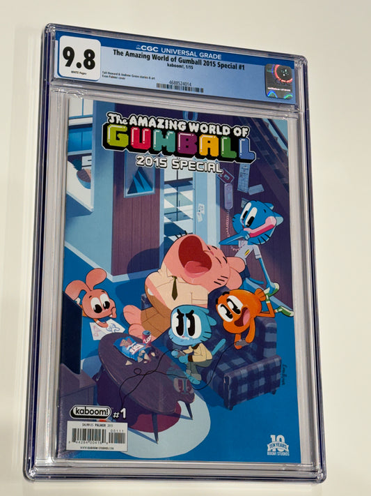 THE AMAZING WORLD OF GUMBALL 2015 SPECIAL #1 CGC 9.8